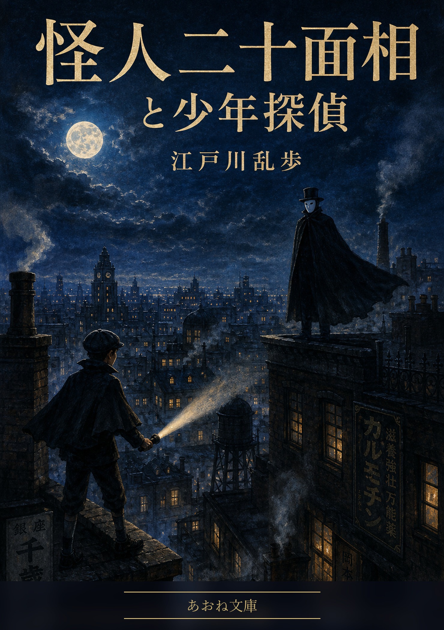 怪人二十面相 — カバー表1